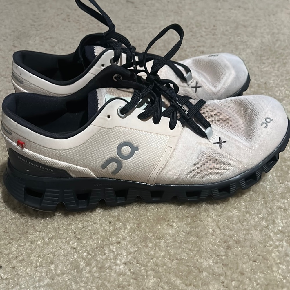 On Cloud X in pink